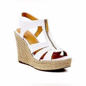 Michael Kors Shoes Michael Kors Berkley Canvas Wedge Sandal